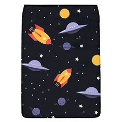 Cosmos Rockets Spaceships Ufos Removable Flap Cover (L)