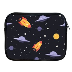 Cosmos Rockets Spaceships Ufos Apple iPad 2/3/4 Zipper Cases