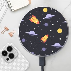 Cosmos Rockets Spaceships Ufos Wireless Charger