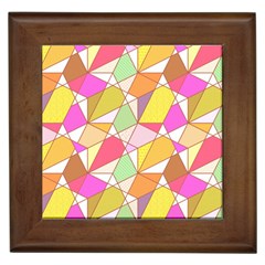 Power Pattern 821-1c Framed Tile by PatternFactory