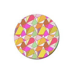 Power Pattern 821-1c Rubber Coaster (round)  by PatternFactory