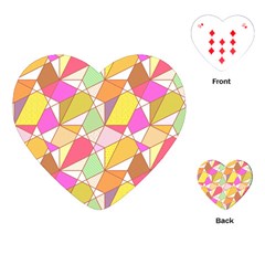 Power Pattern 821-1c Playing Cards Single Design (heart) by PatternFactory