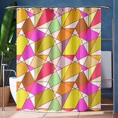 Power Pattern 821-1c Shower Curtain 60  X 72  (medium)  by PatternFactory