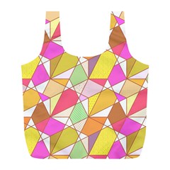 Power Pattern 821-1c Full Print Recycle Bag (l) by PatternFactory