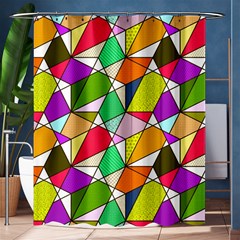 Power Pattern 821-1b Shower Curtain 60  X 72  (medium)  by PatternFactory