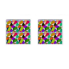 Power Pattern 821-1a Cufflinks (square) by PatternFactory