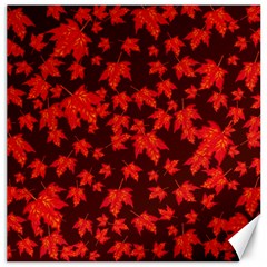 Red Oak And Maple Leaves Canvas 12  X 12  by Daria3107