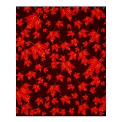 Red Oak And Maple Leaves Shower Curtain 60  X 72  (medium)  by Daria3107