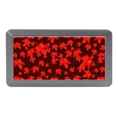 Red Oak And Maple Leaves Memory Card Reader (mini)