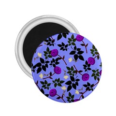 Purple Flower On Lilac 2 25  Magnets by Daria3107