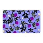 Purple Flower On Lilac Magnet (Rectangular) Front