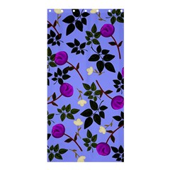 Purple Flower On Lilac Shower Curtain 36  X 72  (stall)  by Daria3107