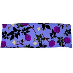 Purple Flower On Lilac Body Pillow Case Dakimakura (two Sides) by Daria3107