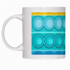 Pop It Pattern White Mugs by Daria3107