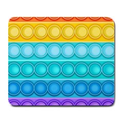 Pop It Pattern Large Mousepads by Daria3107