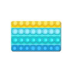 Pop It Pattern Magnet (name Card) by Daria3107