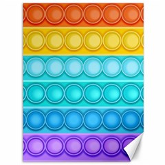 Pop It Pattern Canvas 36  X 48  by Daria3107