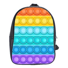 Pop It Pattern School Bag (large) by Daria3107