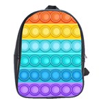 Pop It Pattern School Bag (Large) Front