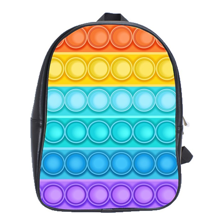 Pop It Pattern School Bag (Large)