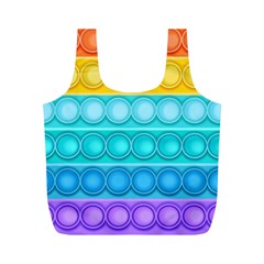 Pop It Pattern Full Print Recycle Bag (m) by Daria3107