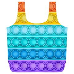 Pop It Pattern Full Print Recycle Bag (xl) by Daria3107