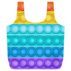 Pop It Pattern Full Print Recycle Bag (xxxl) by Daria3107