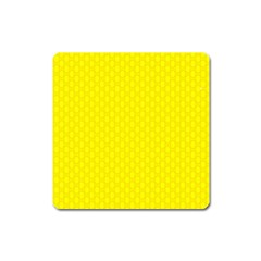 Soft Pattern Yellow Square Magnet by PatternFactory