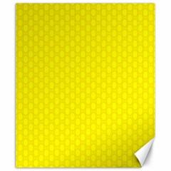 Soft Pattern Yellow Canvas 20  X 24  by PatternFactory