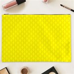 Soft Pattern Yellow Cosmetic Bag (XXL) Front