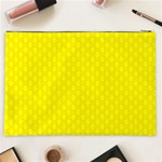 Soft Pattern Yellow Cosmetic Bag (XXL) Back