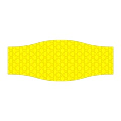 Soft Pattern Yellow Stretchable Headband by PatternFactory