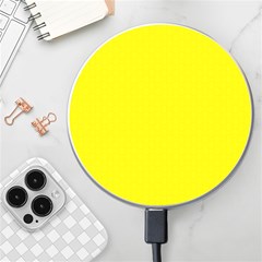 Soft Pattern Yellow Wireless Charger by PatternFactory