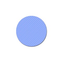 Soft Pattern Blue Golf Ball Marker (4 Pack) by PatternFactory