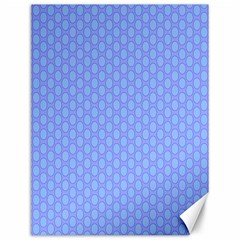 Soft Pattern Blue Canvas 12  X 16  by PatternFactory