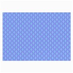 Soft Pattern Blue Large Glasses Cloth (2 Sides) Front