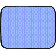 Soft Pattern Blue Fleece Blanket (mini) by PatternFactory