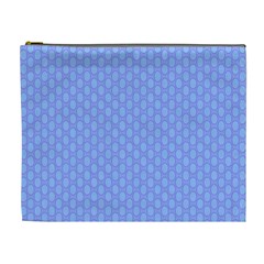 Soft Pattern Blue Cosmetic Bag (xl) by PatternFactory