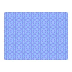 Soft Pattern Blue Double Sided Flano Blanket (mini)  by PatternFactory