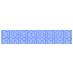 Soft Pattern Blue Small Flano Scarf by PatternFactory