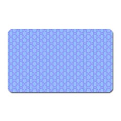 Soft Pattern Blue Magnet (rectangular) by PatternFactory