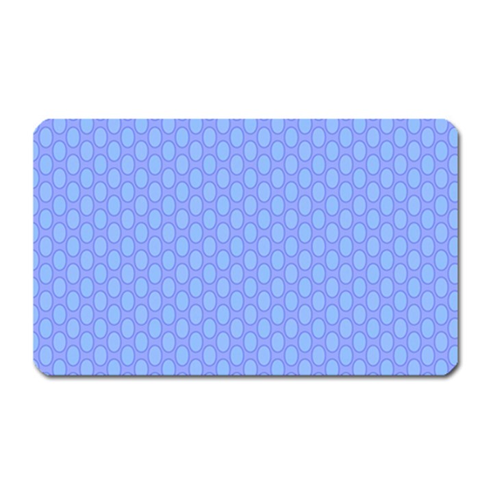 Soft Pattern Blue Magnet (Rectangular)