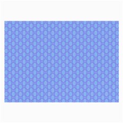 Soft Pattern Blue Large Glasses Cloth (2 Sides) by PatternFactory