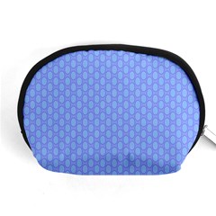 Soft Pattern Blue Accessory Pouch (medium) by PatternFactory