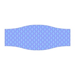 Soft Pattern Blue Stretchable Headband by PatternFactory