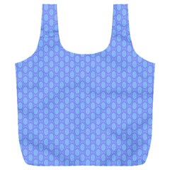 Soft Pattern Blue Full Print Recycle Bag (xxl) by PatternFactory