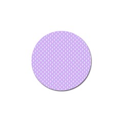 Soft Pattern Lilac Golf Ball Marker by PatternFactory