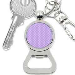 Soft Pattern Lilac Bottle Opener Key Chain by PatternFactory