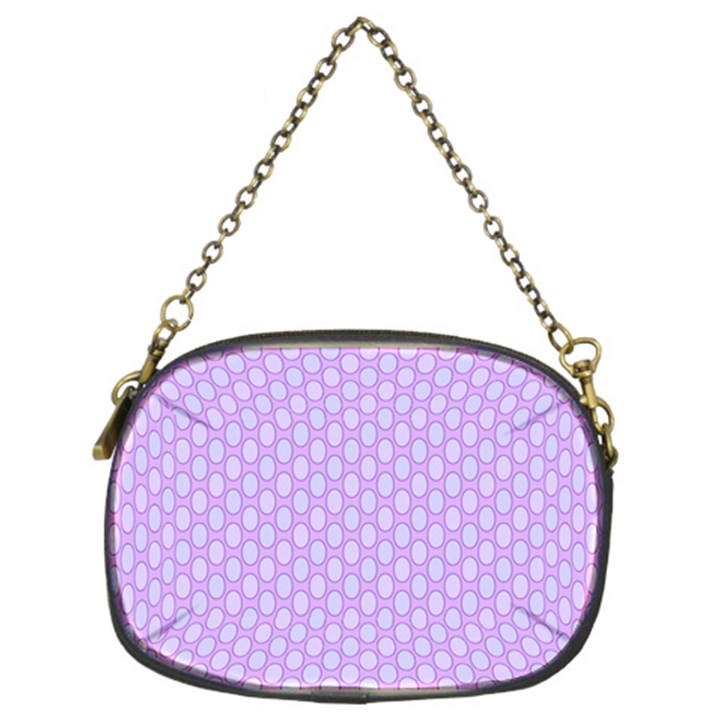 Soft Pattern Lilac Chain Purse (Two Sides)