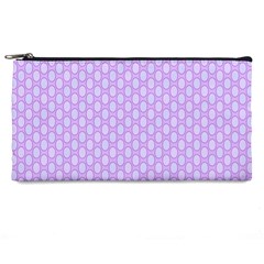 Soft Pattern Lilac Pencil Case by PatternFactory